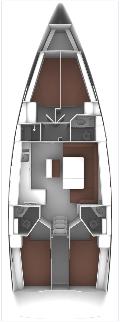 Sailboat rental in Punat - Bavaria Cruiser 46