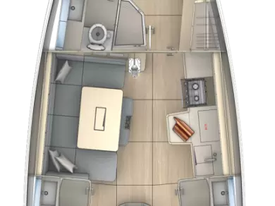 Boat rental Dufour Dufour 41 in Trogir on Samboat