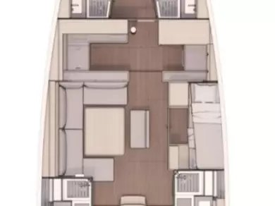 Sailboat rental with or without captain Dufour Sukošan