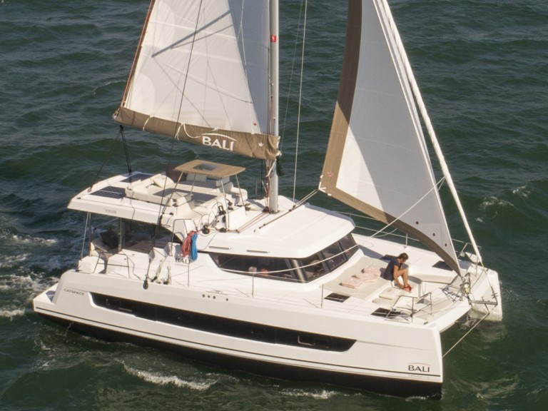 Bareboat Rental Catamaran Bali with a boat licence