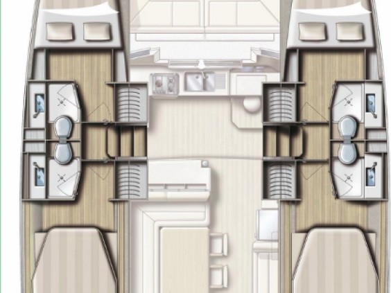 Catamaran for rent Plataniás at the best price