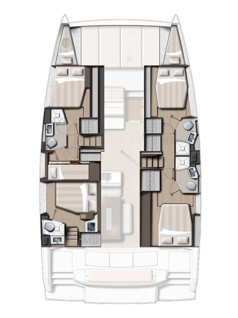 Catamaran rental in Deme of Volos - Bali Bali 4.6