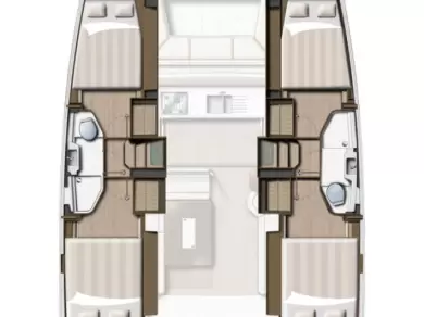 Yacht charter Préveza cheap Bali Catsmart