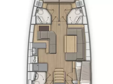 Bénéteau Oceanis 51.1 in Kos on SamBoat