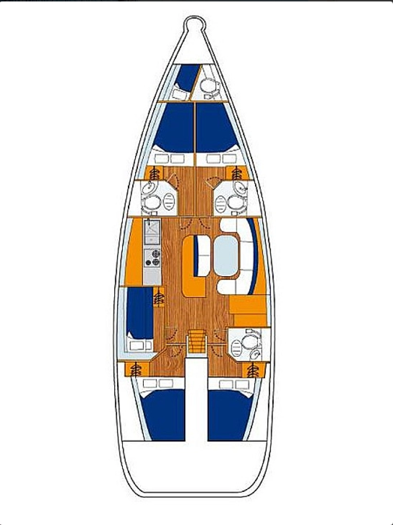 Yacht charter Piraeus cheap Cyclades 50.5