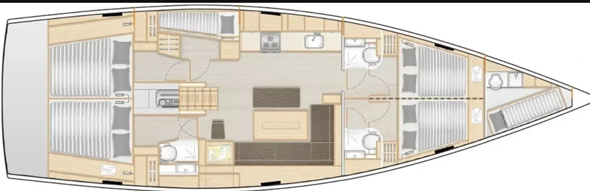 Yacht charter Alimos cheap Hanse 508