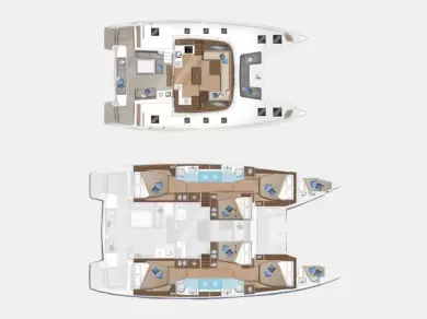 Catamaran rental in Alimos - Lagoon Lagoon 50