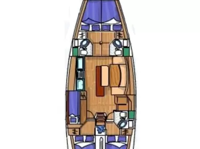 Sailboat rental in Sukošan - Bénéteau Cyclades 50.5