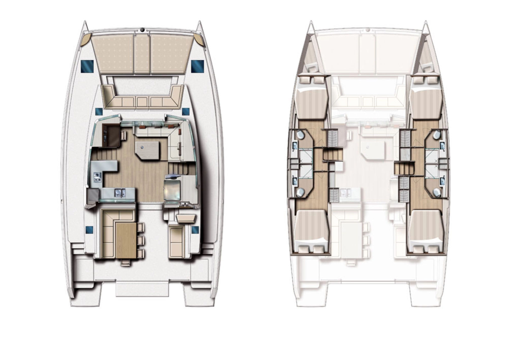 Bareboat Rental Catamaran Bali with a boat licence