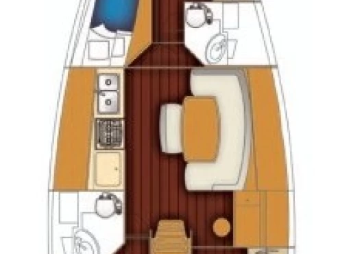 Sailboat rental in Préveza - Bénéteau Cyclades 43.4