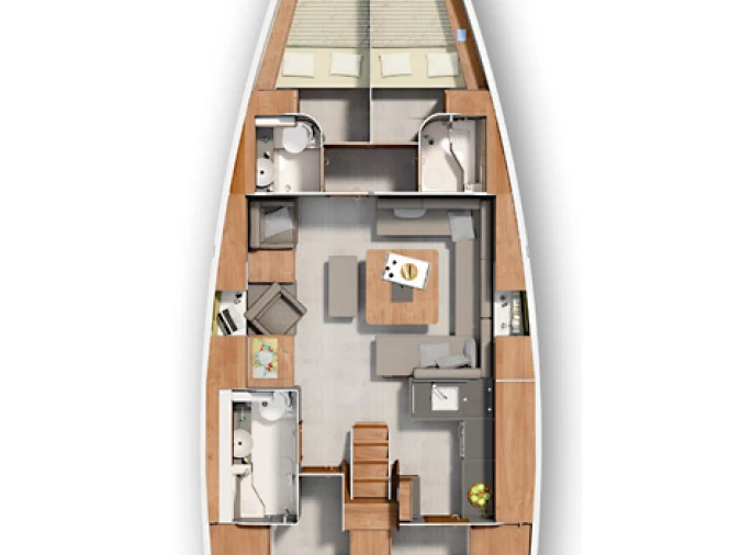 Sailboat rental in Alimos - Hanse Hanse 455