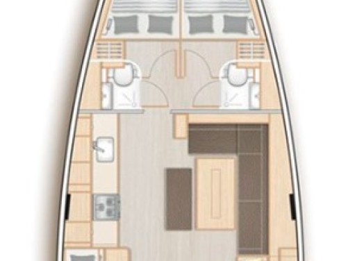 Boat rental Hanse Hanse 508 in Alimos on Samboat