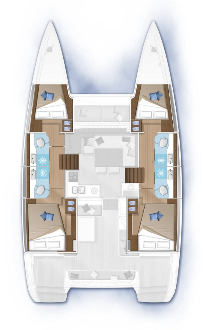 Catamaran rental in Tromsø - Lagoon Lagoon 40