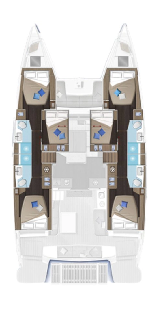 Catamaran rental with or without captain Lagoon Tromsø