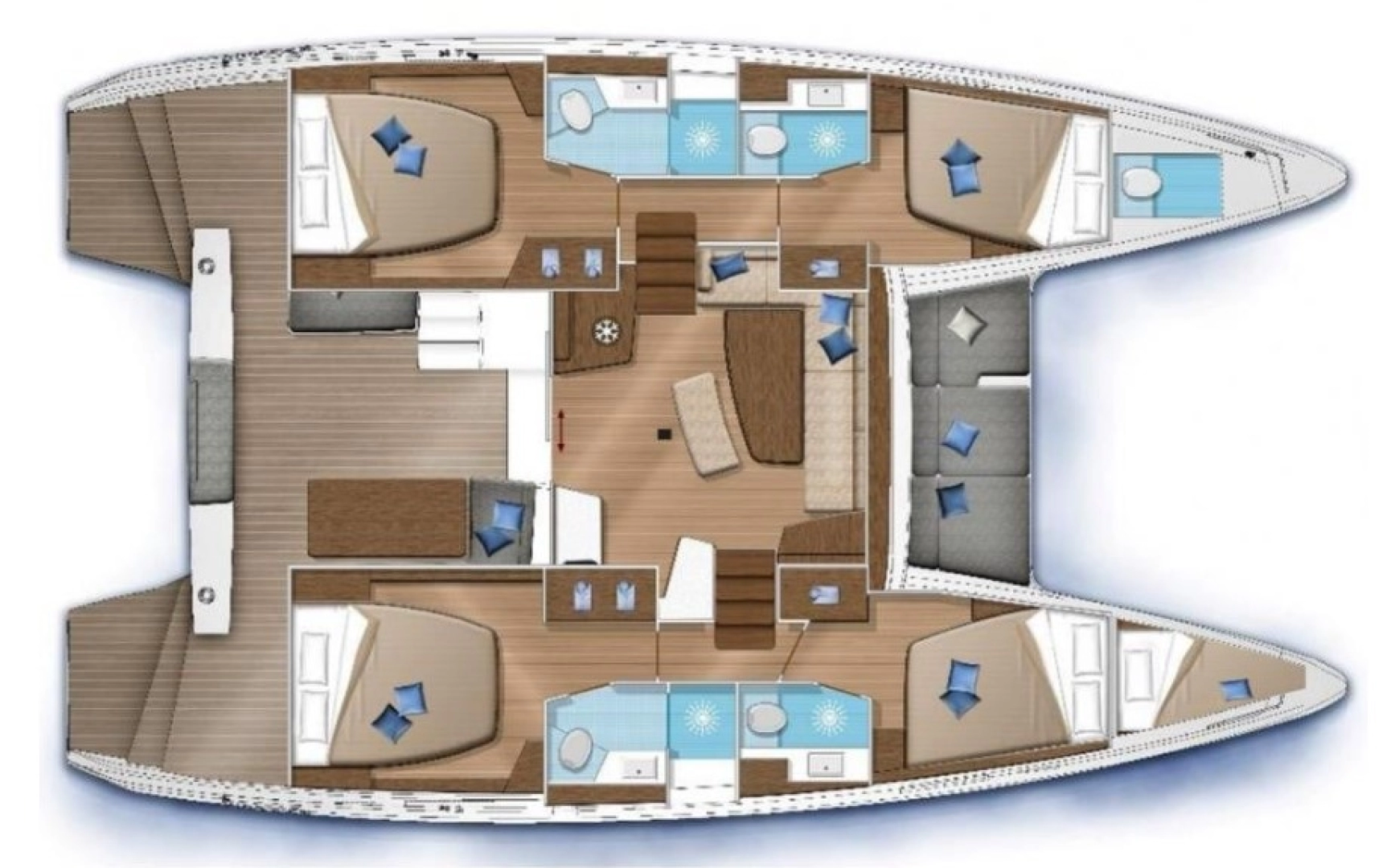 Yacht charter Lefkáda cheap Lagoon 42