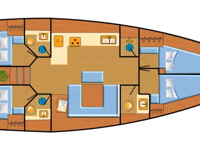 Rent a Bavaria Cruiser 45 Palma de Mallorca