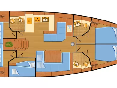 Yacht charter Palma de Mallorca cheap Oceanis 51.1