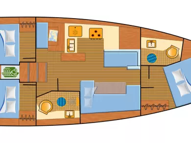 Boat rental Jeanneau Sun Odyssey 410 in Palma de Mallorca on Samboat