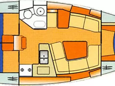 Sailboat for rent Nikiána at the best price