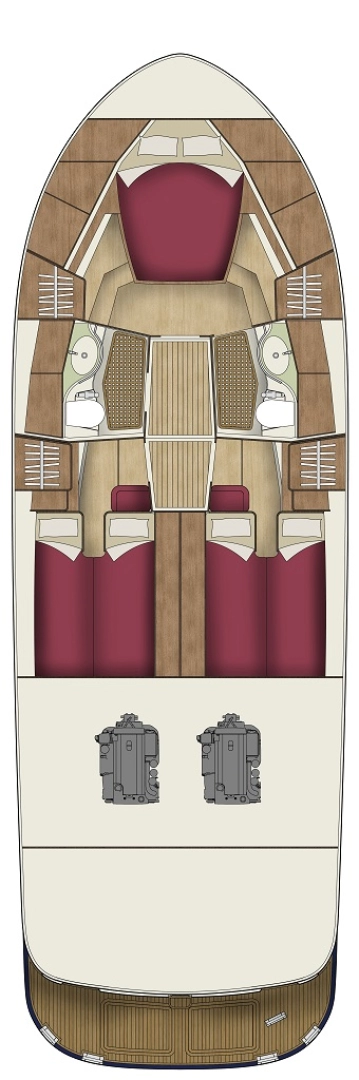 Luxury Yacht rental with or without captain Sas Vektor Sukošan