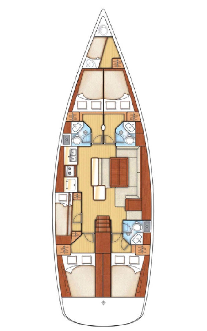 Bénéteau Oceanis 50 charter bareboat or captained in  Vlycho