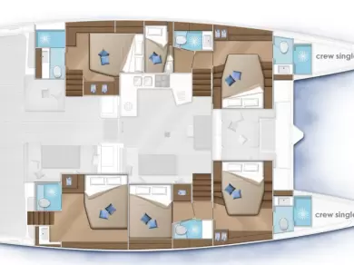 Catamaran for rent Alimos at the best price