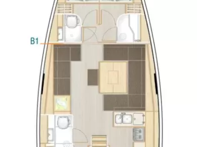 Yacht charter Šibenik cheap Hanse 458