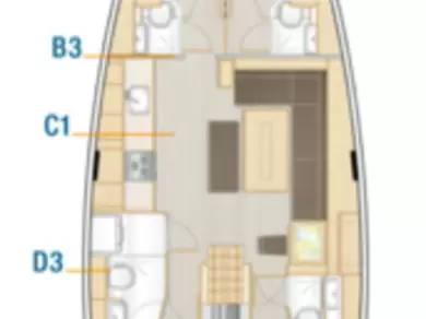 Hanse Hanse 508 in Seget Donji on SamBoat