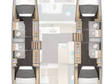 Rent a Lagoon Lagoon 43 Seget Donji