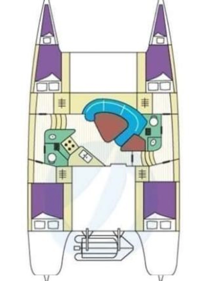 Catamaran rental in Nea Potidaia - Fountaine Pajot Lavezzi 40