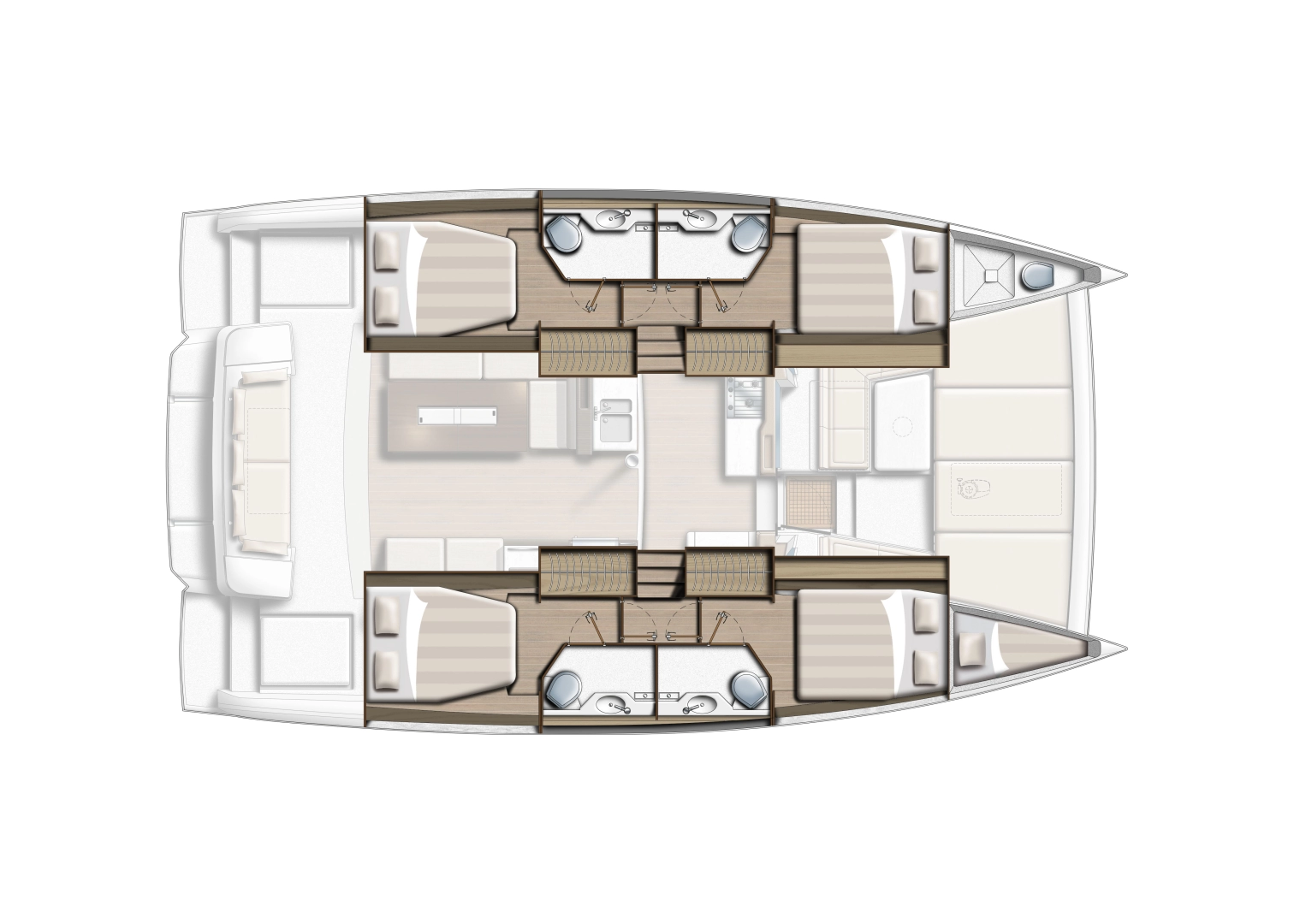Bareboat Rental Catamaran Bali with a boat licence