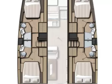 Catamaran for rent Pirovac at the best price