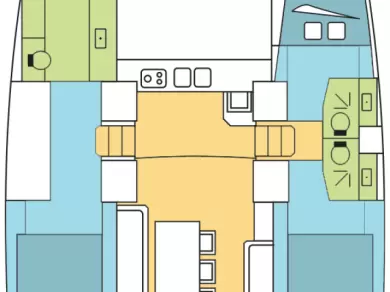 Bareboat Rental Catamaran Bali with a boat licence