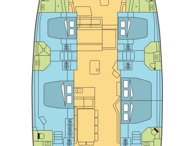 Yacht charter Palma de Mallorca cheap Bali 5.4