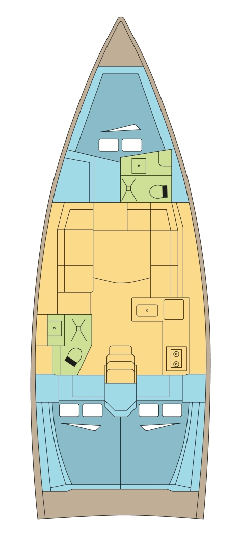 Sailboat for rent Parham Town at the best price