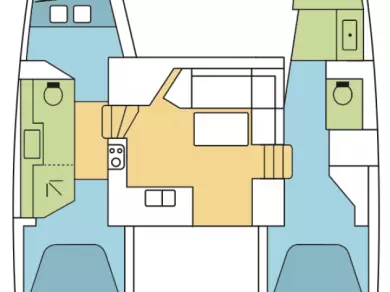 Catamaran rental in Nassau - Fountaine Pajot Lucia 40