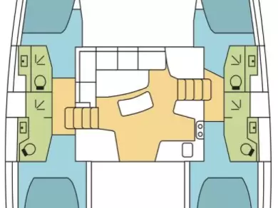 Rent a Lagoon Lagoon 42 Olbia