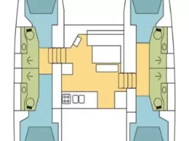 Lagoon Lagoon 46 in Parham Town on SamBoat