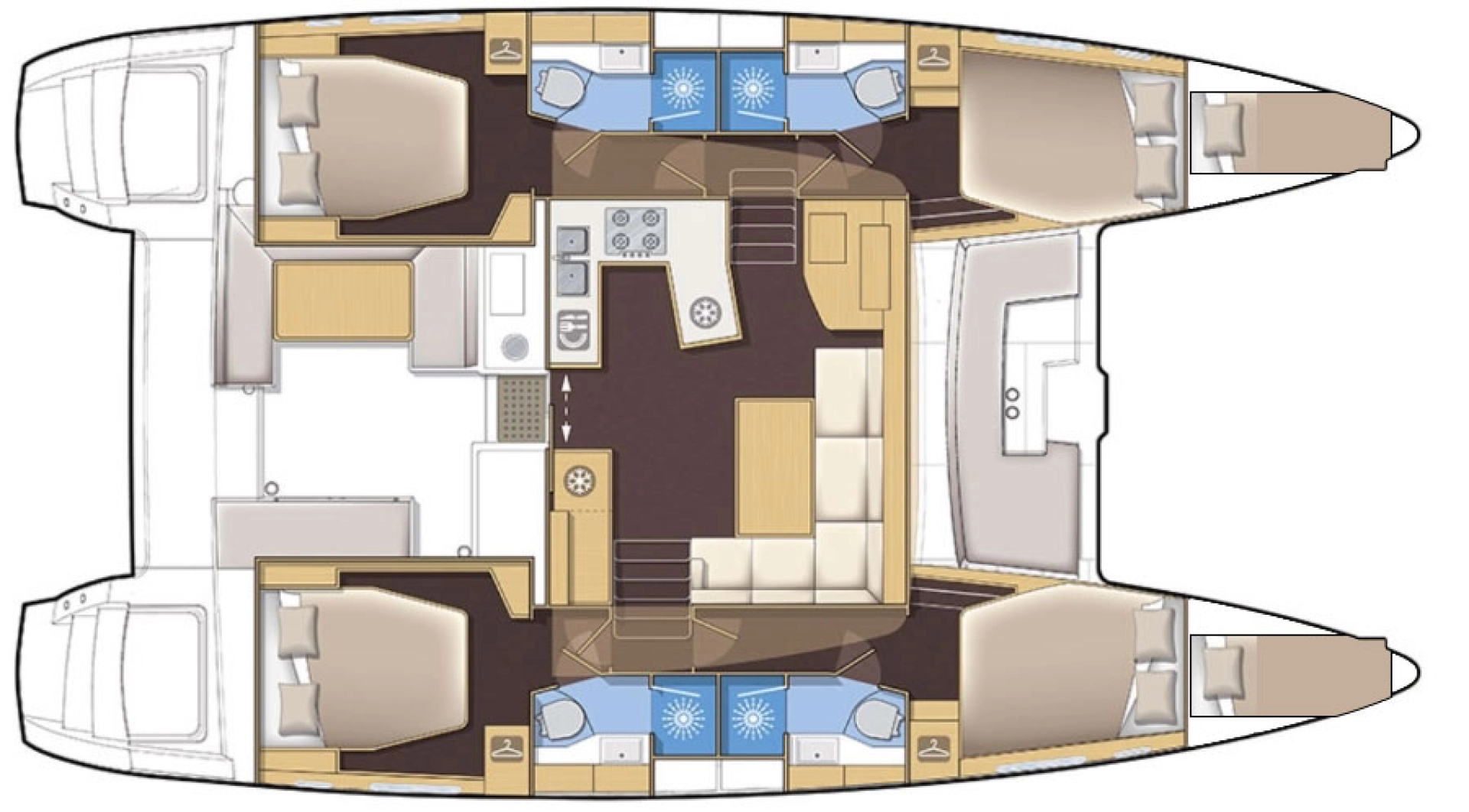 Catamaran for rent Kaštela at the best price