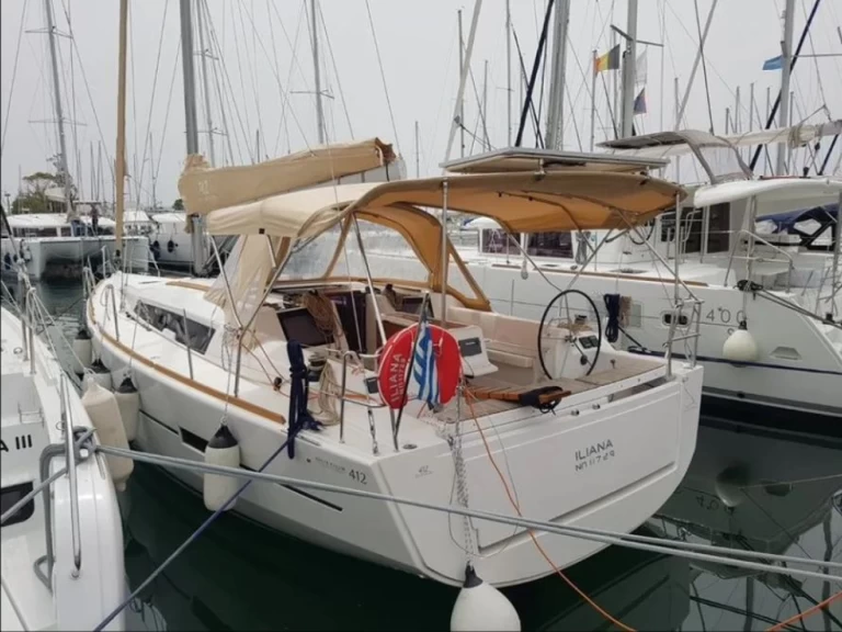 Dufour Dufour 412 Grand large[G] charter bareboat or captained in  Gouvia