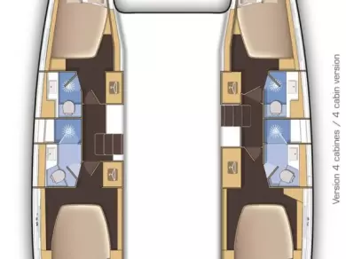 Yacht charter Primošten cheap Lagoon 42