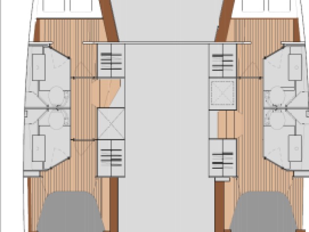 Catamaran rental in Alimos - Fountaine Pajot Isla 40