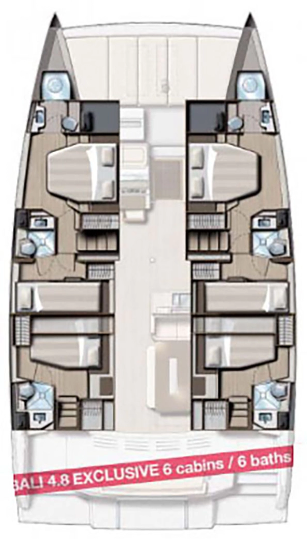 Bareboat Rental Catamaran Bali with a boat licence