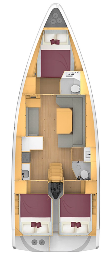 Sailboat rental in Zadar - Bavaria Bavaria C42