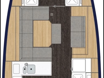 Yacht charter Deme of Volos cheap Bavaria C45