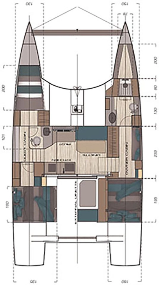 Bareboat Rental Catamaran C-CATAMARANS with a boat licence
