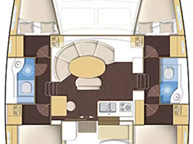 Rent a Lagoon Lagoon 380 Paros (Island)