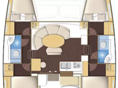 Yacht charter Alimos cheap Lagoon 380