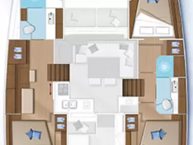 Catamaran for rent Alimos at the best price