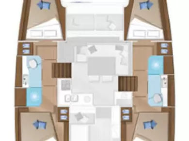 Yacht charter Bormes-les-Mimosas cheap Lagoon 40